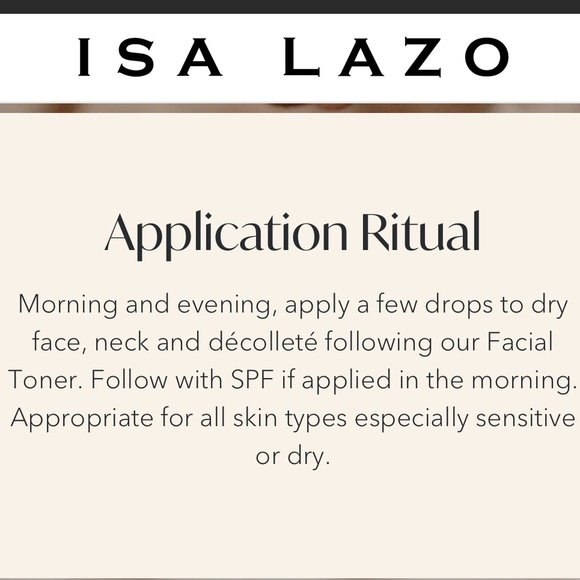 New Isa Lazo Facial Oil - Picture 8 of 12